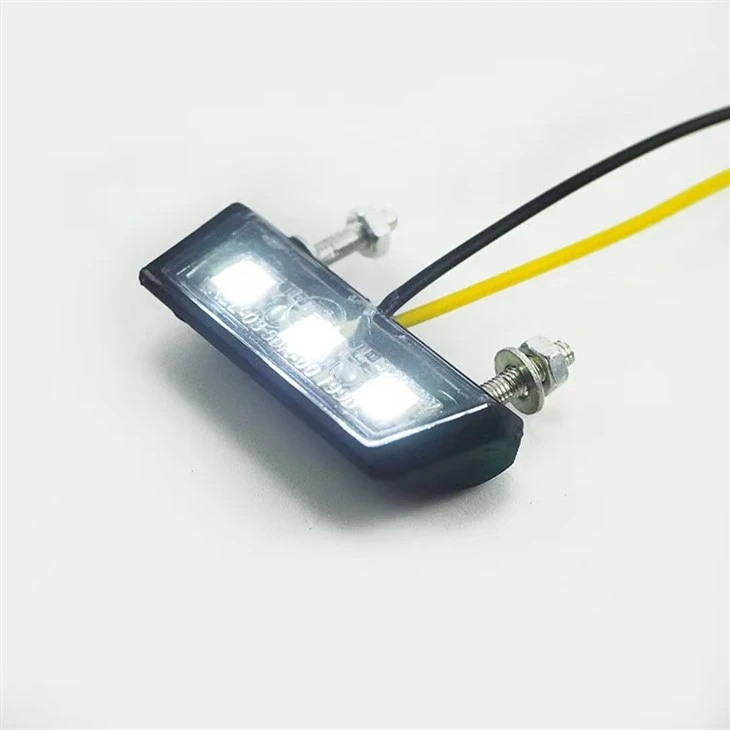Motosiklet Plaka Led